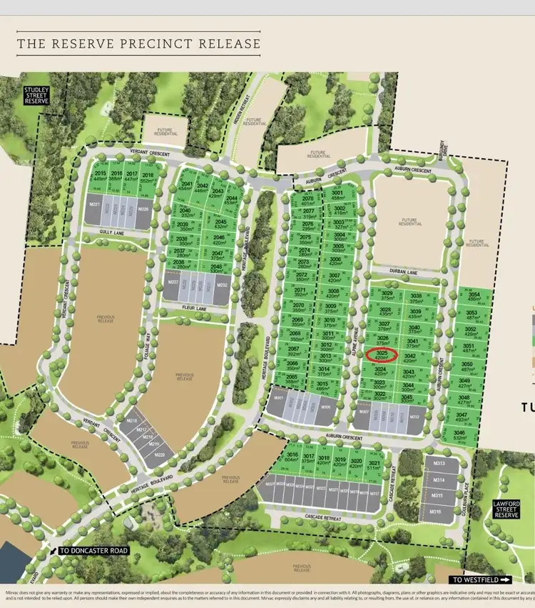 Third view of Homely land listing, 8 Alpine Avenue, Doncaster VIC 3108