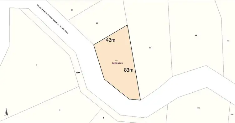 Seventh view of Homely land listing, 85 Kallista-Emerald Road, The Patch VIC 3792