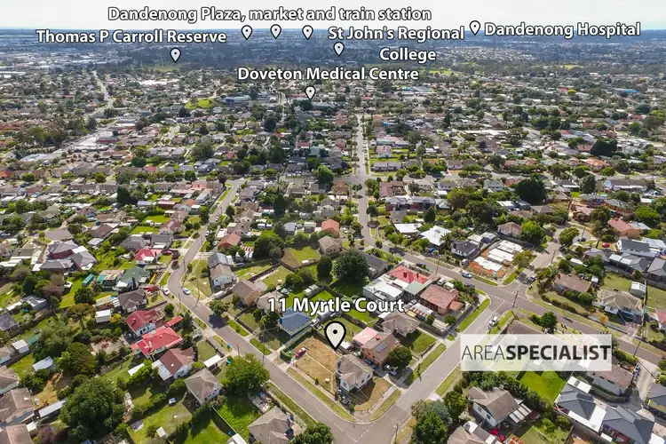Second view of Homely house listing, 11 Myrtle Grove, Doveton VIC 3177