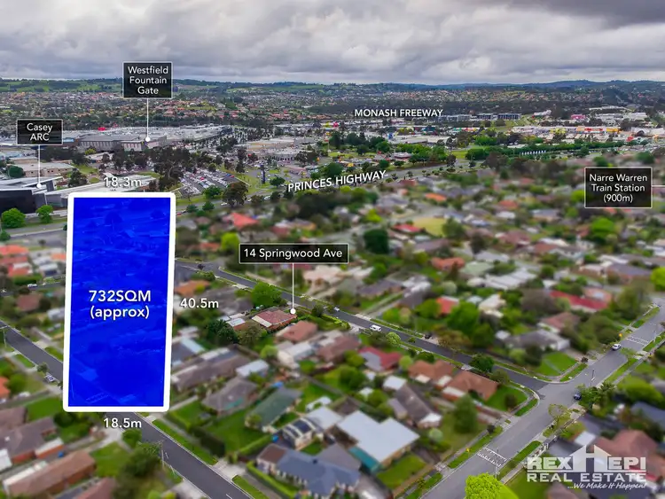 Second view of Homely house listing, 14 Springwood Avenue, Narre Warren VIC 3805