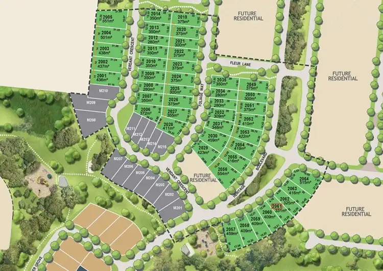 Second view of Homely land listing, Lot 2061/20 Heritage Boulevard, Doncaster VIC 3108