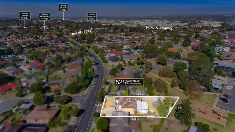 Second view of Homely house listing, 52 Frawley Road, Hallam VIC 3803
