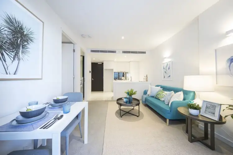 Main view of Homely apartment listing, 906/108 Flinders Street, Melbourne VIC 3000