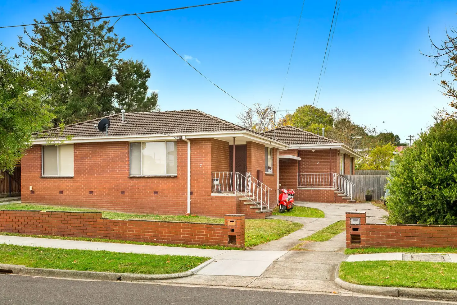 Main view of Homely unit listing, 1 & 2/7 Hedge End Road, Mitcham VIC 3132
