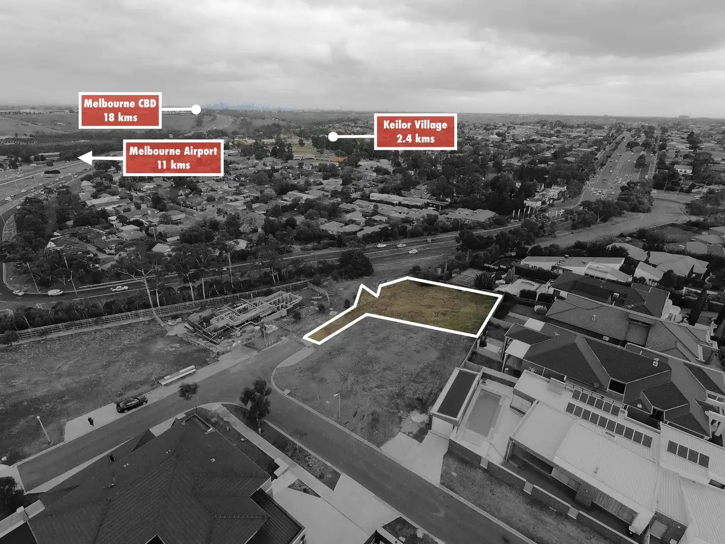 Main view of Homely land listing, 8 Lindsay Place, Keilor VIC 3036
