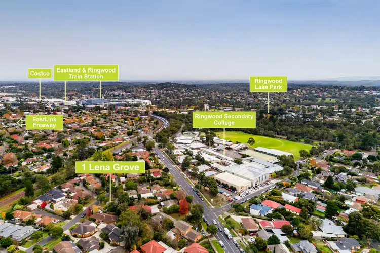 Second view of Homely house listing, 1 Lena Grove, Ringwood VIC 3134