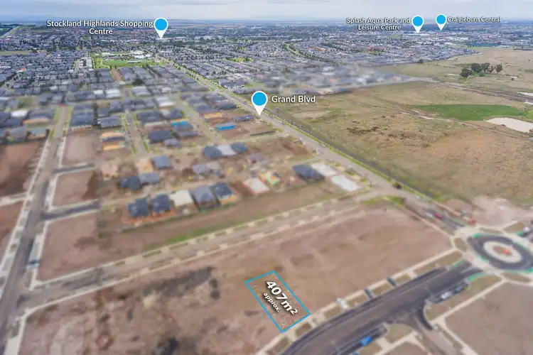 Second view of Homely land listing, 324 Highlander drive, Craigieburn VIC 3064