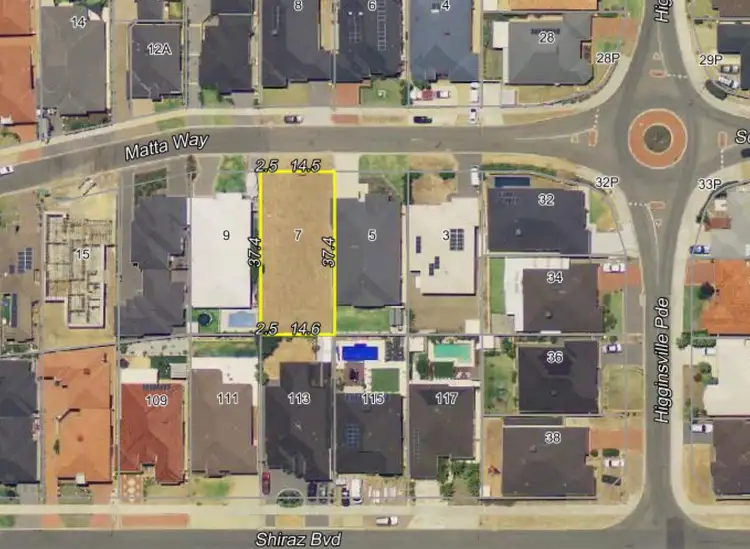 Main view of Homely land listing, 7 Matta Way, Pearsall WA 6065