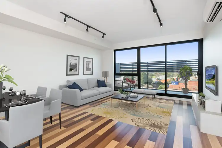 Second view of Homely apartment listing, 403/294 Lygon Street, Brunswick East VIC 3057