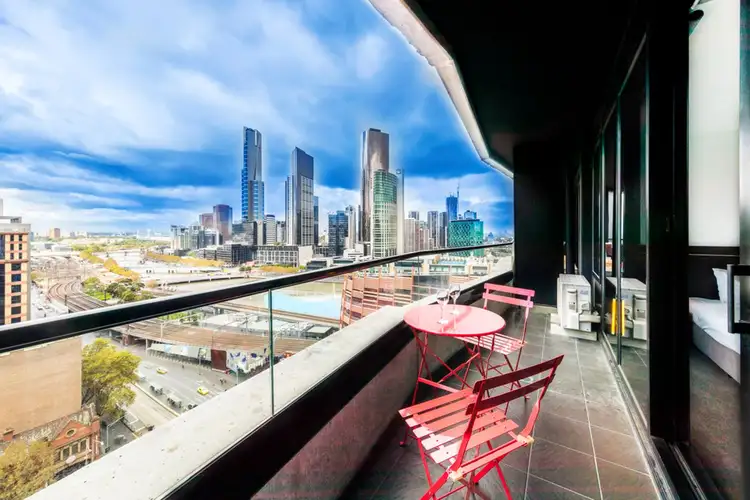 Second view of Homely apartment listing, 2008/7 Katherine Place, Melbourne VIC 3000