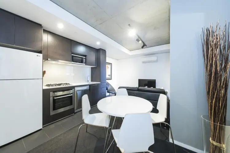 Second view of Homely apartment listing, 510/350 Singers Lane, Melbourne VIC 3000