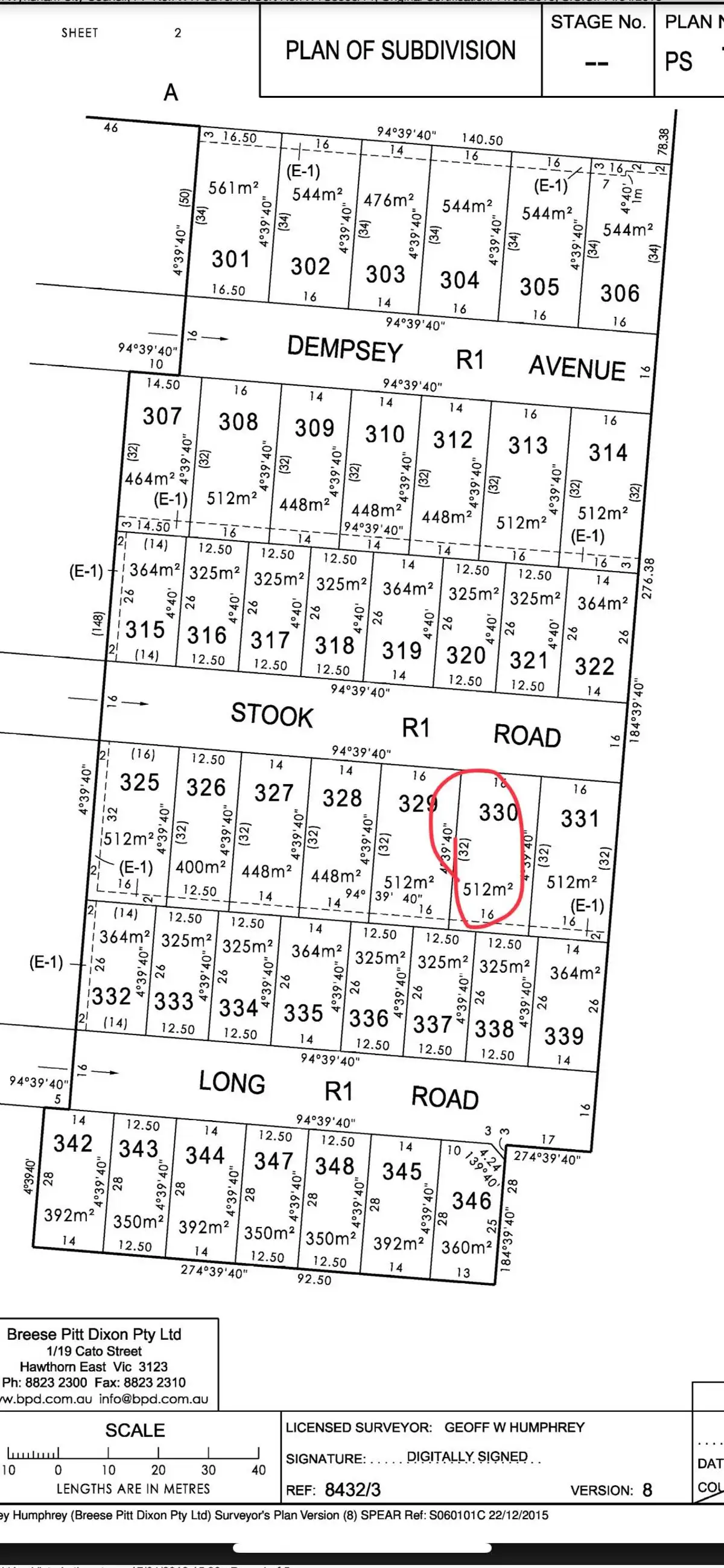 Main view of Homely land listing, 14 Stook Road, Truganina VIC 3029