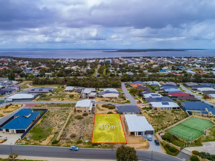 Second view of Homely land listing, 10 Caspian Drive, Wannanup WA 6210