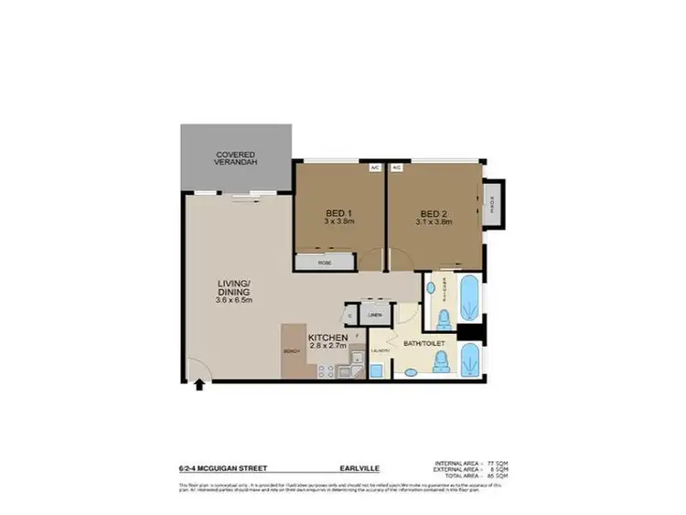 Third view of Homely apartment listing, 6/2-4 McGuigan, Earlville QLD 4870