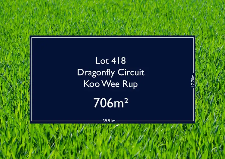 Lot 418 Dragonfly Circuit, Koo Wee Rup VIC 3981