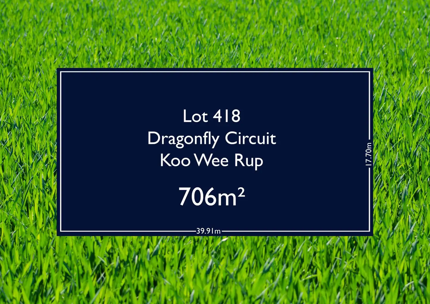 Main view of Homely land listing, Lot 418 Dragonfly Circuit, Koo Wee Rup VIC 3981