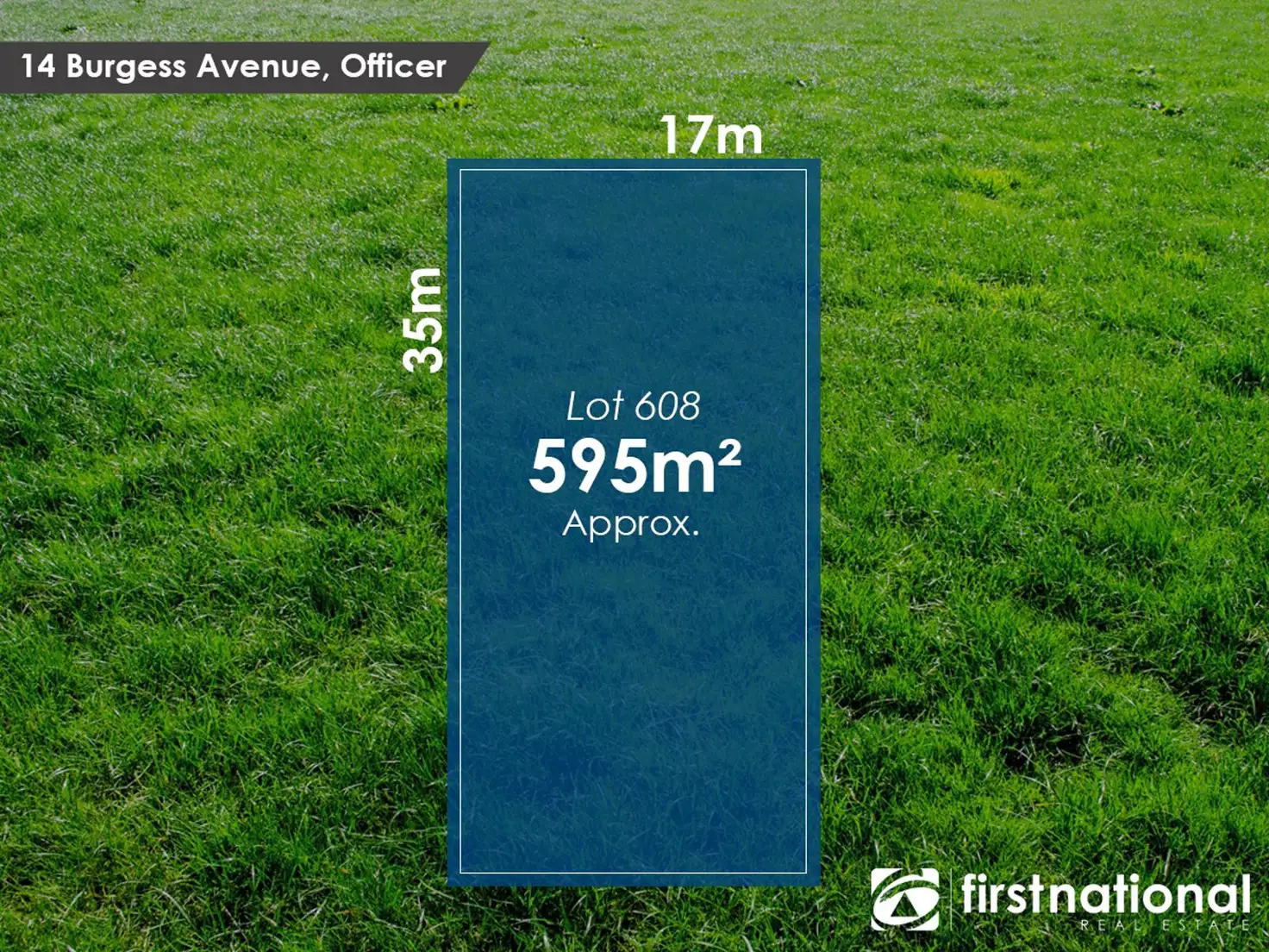 Main view of Homely land listing, 14 Burgess Avenue, Officer VIC 3809