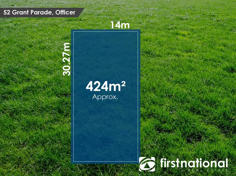Main view of Homely land listing, 52 Grant Parade, Officer VIC 3809