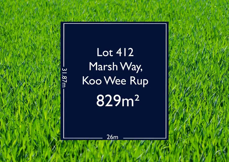 Third view of Homely land listing, Lot 412 Marsh Way, Koo Wee Rup VIC 3981