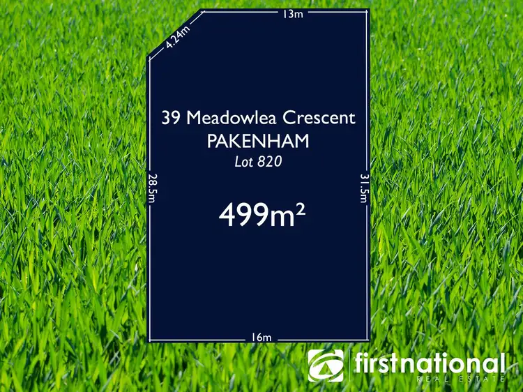 Second view of Homely land listing, 39 Meadowlea Crescent, Pakenham VIC 3810