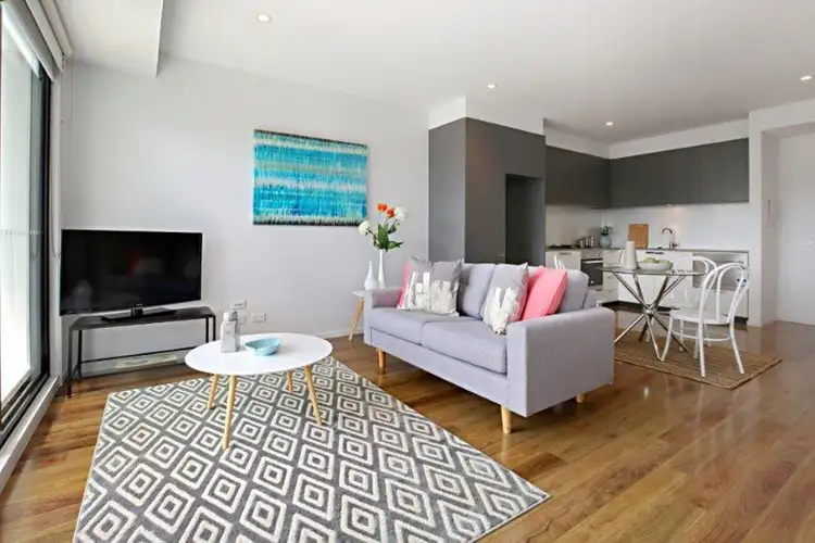 Second view of Homely apartment listing, 302/71 Henry Street, Kensington VIC 3031