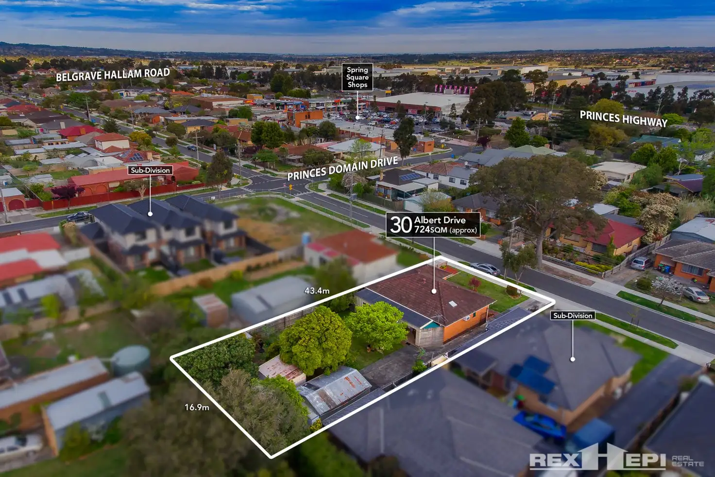 Main view of Homely house listing, 30 Albert Road, Hallam VIC 3803