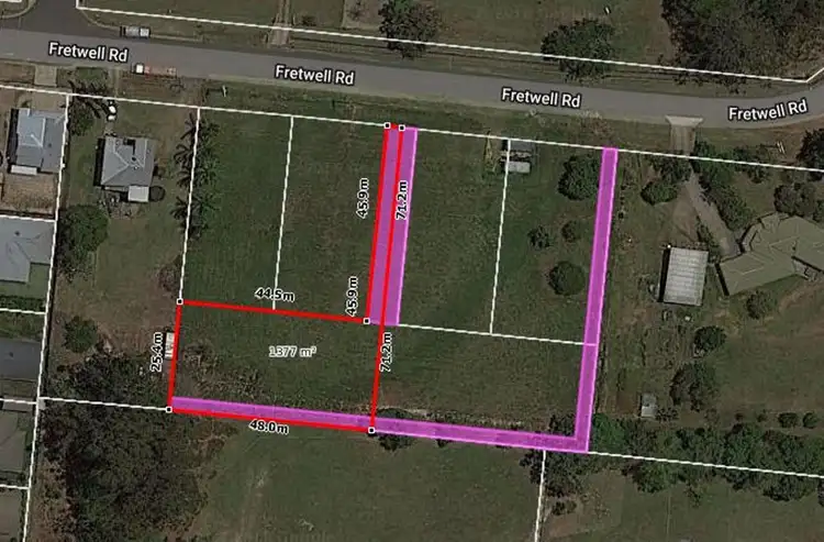 Third view of Homely land listing, 24a Fretwell Road, White Rock QLD 4868