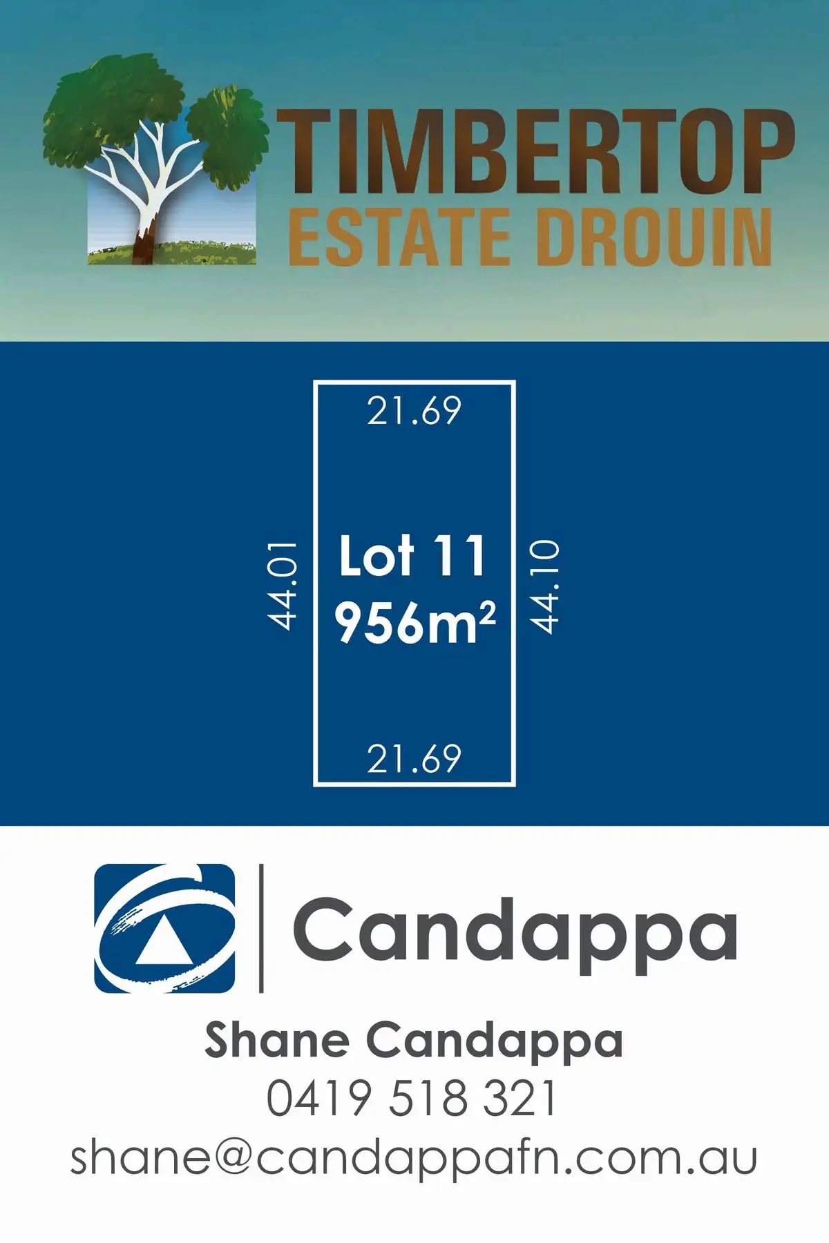 Main view of Homely land listing, 23 (LOT 11) Timbertop Crescent, Drouin VIC 3818