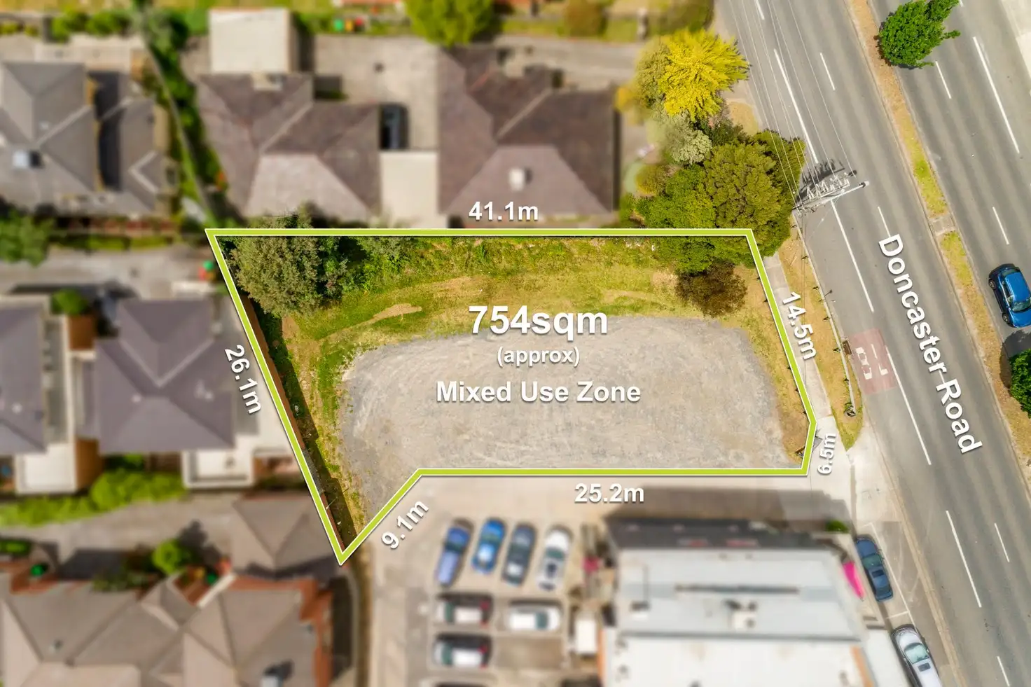 Main view of Homely land listing, 757 Doncaster Road, Doncaster VIC 3108