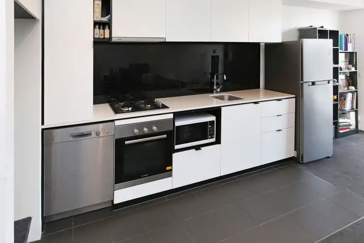 Second view of Homely apartment listing, 201/255 Racecourse Road, Kensington VIC 3031