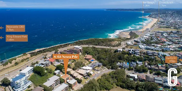 Main view of Homely unit listing, 8/65 Nesca Parade, The Hill NSW 2300