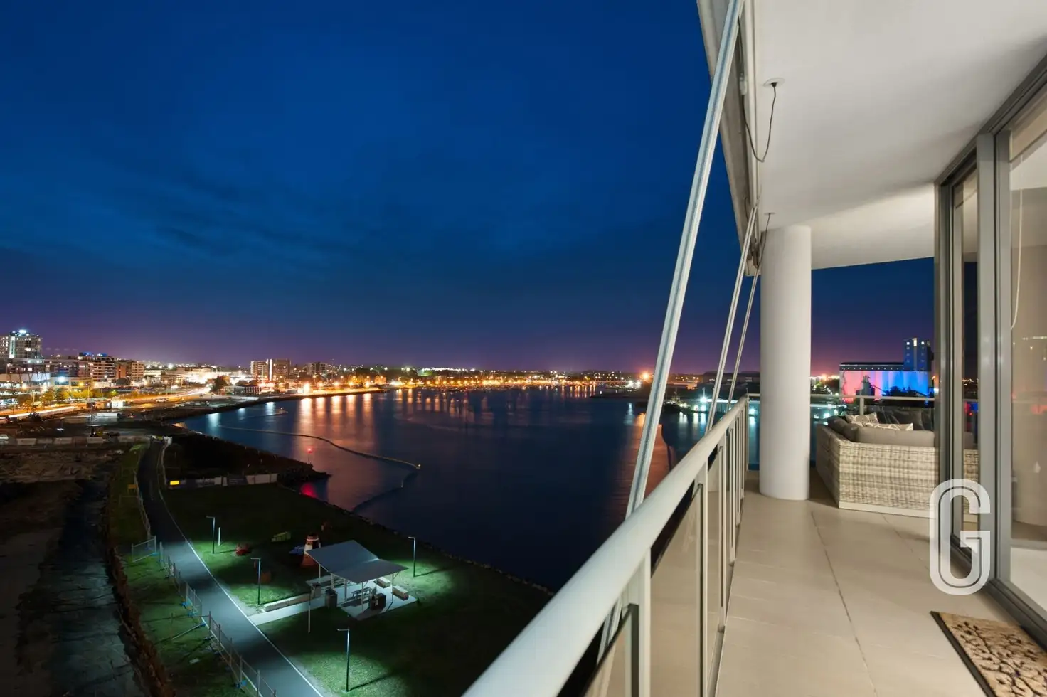 Main view of Homely apartment listing, 602/19 Honeysuckle Drive, Newcastle NSW 2300