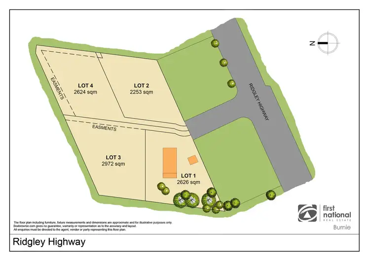 Second view of Homely land listing, 3/870 Ridgley Highway, Ridgley TAS 7321