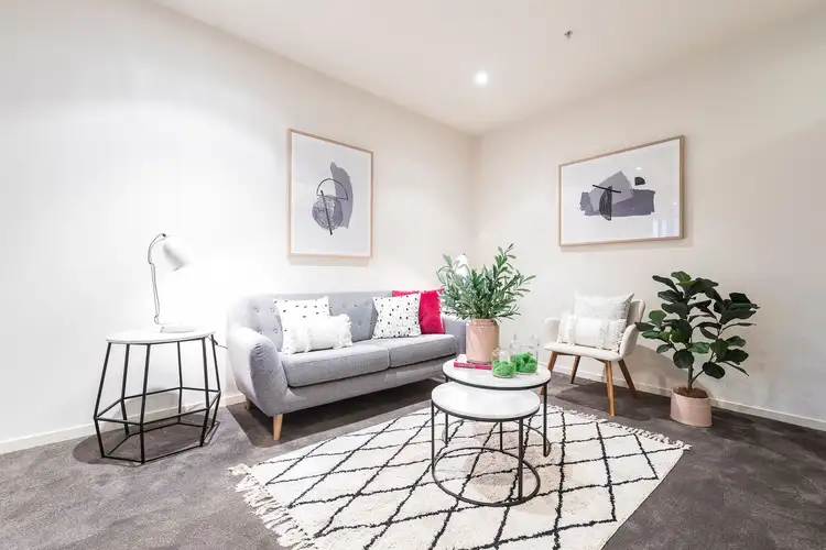 Third view of Homely apartment listing, 1408/25 Wills Street, Melbourne VIC 3000