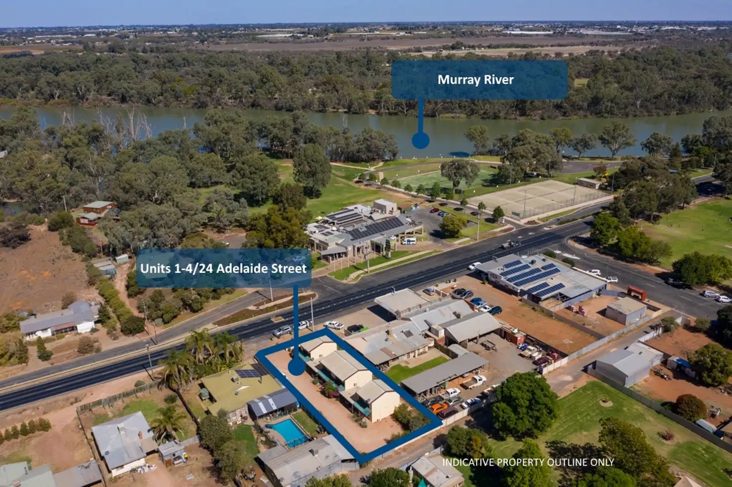 Main view of Homely unit listing, 1,2,3 & 4/24 Adelaide Street, Gol Gol NSW 2738