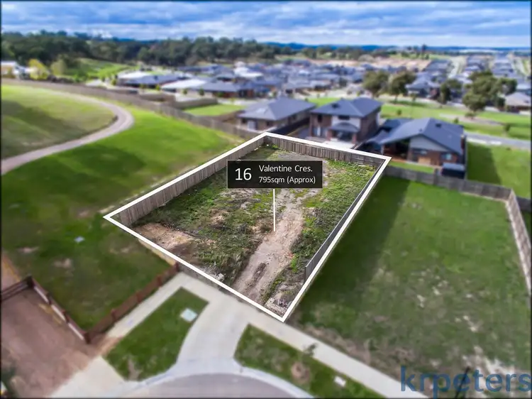 Main view of Homely land listing, 16 Valentine Crescent, Officer VIC 3809