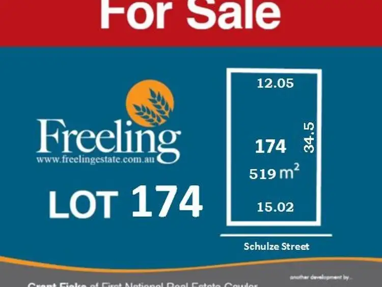 Main view of Homely land listing, Lot 174 Schulze Street, Freeling SA 5372