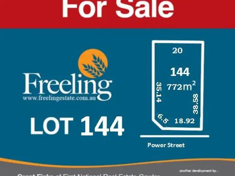 Main view of Homely land listing, Lot 144 Power Street, Freeling SA 5372