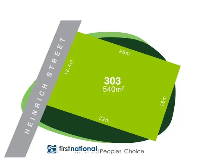 Main view of Homely land listing, Lot 303 Heinrich Street, Gawler East SA 5118