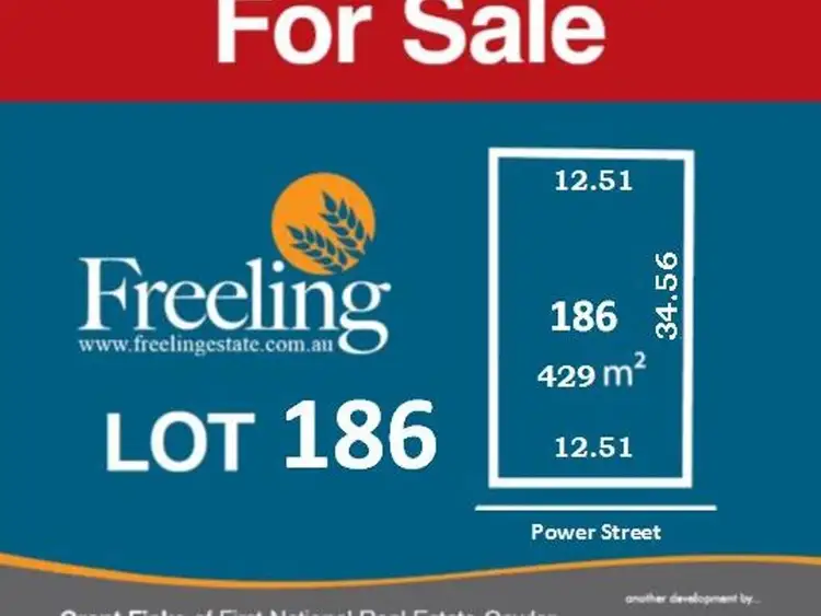 Main view of Homely land listing, Lot 186 Power Street, Freeling SA 5372
