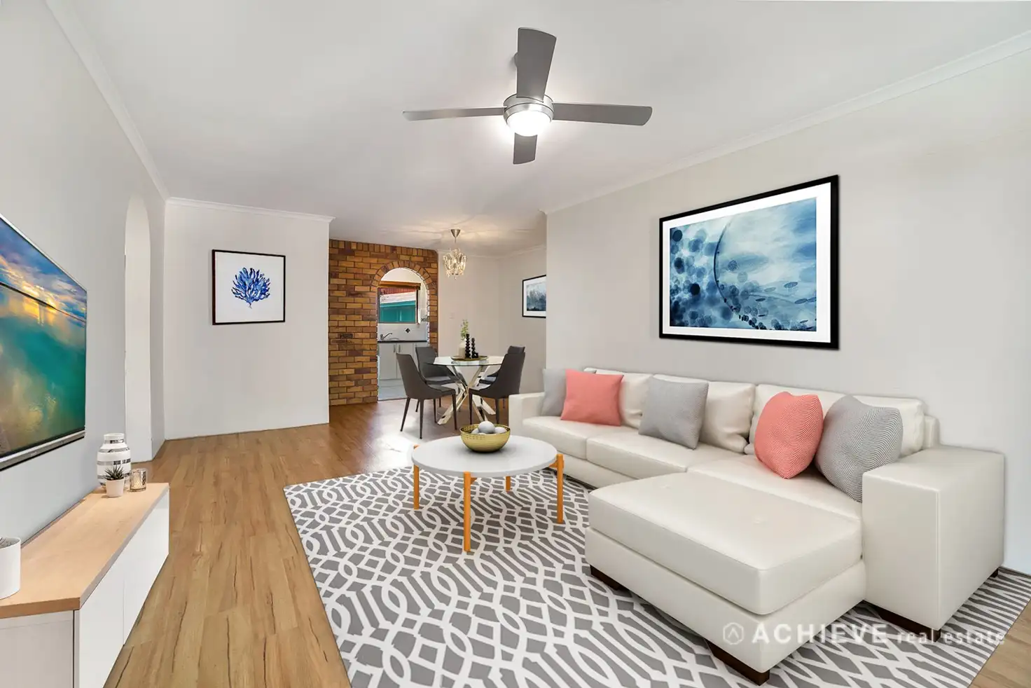 Main view of Homely unit listing, 1/22 Lemnos Street, Red Hill QLD 4059
