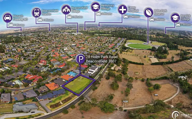 Second view of Homely land listing, 28 Holm Park Road, Beaconsfield VIC 3807
