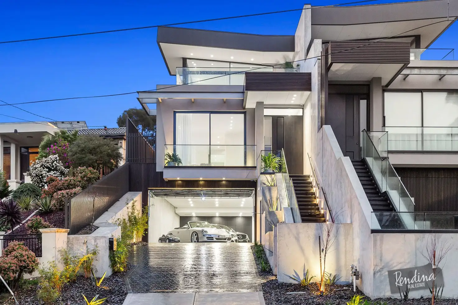 Main view of Homely townhouse listing, 110A The Boulevard, Aberfeldie VIC 3040