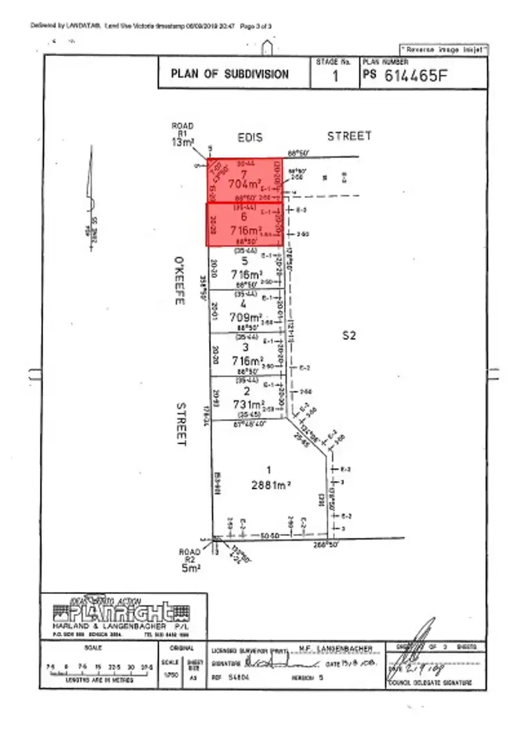 Fifth view of Homely land listing, Lot 6 & Lot 7 O'Keefe Street, Kyabram VIC 3620