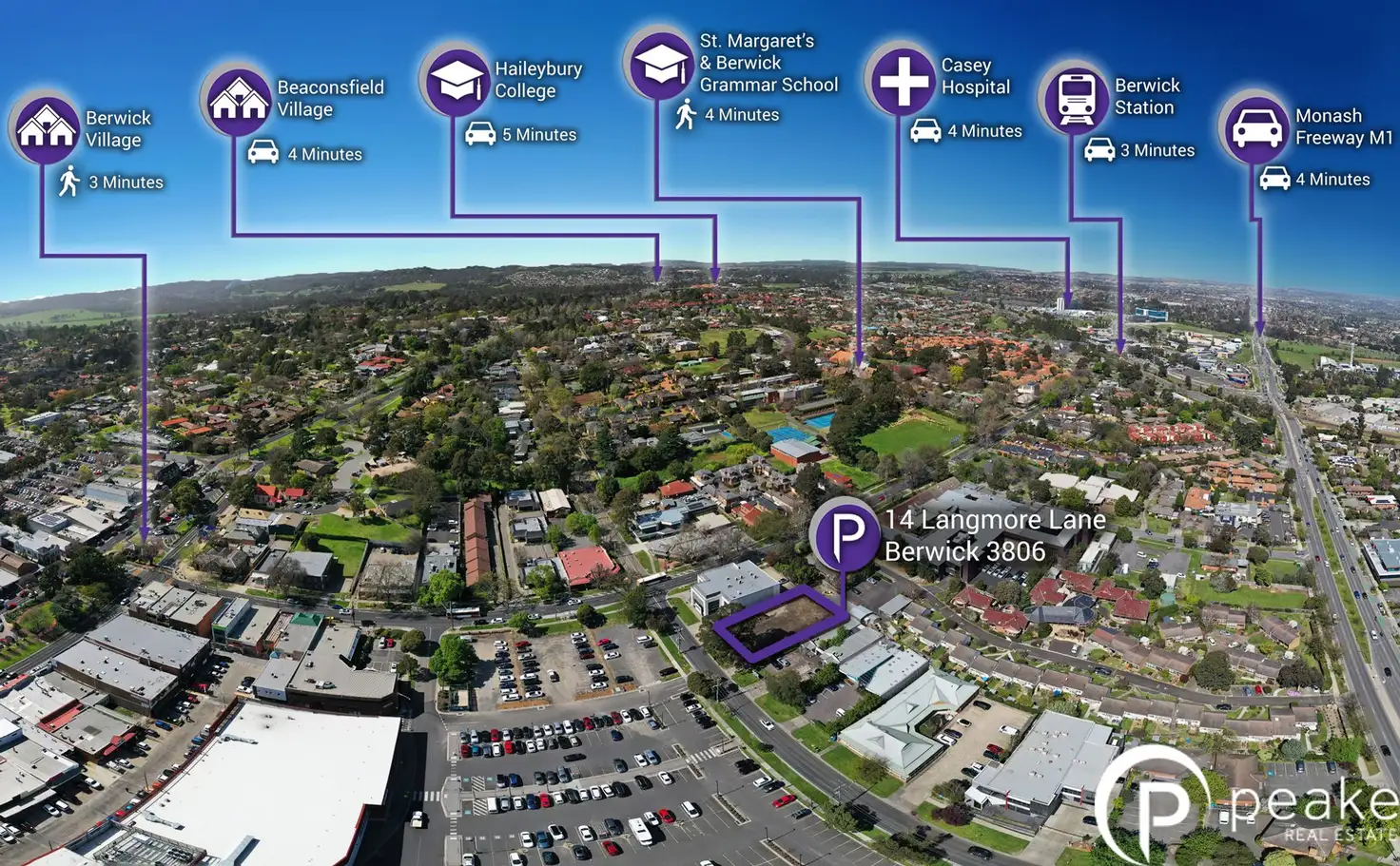 Main view of Homely land listing, 14 Langmore Lane, Berwick VIC 3806