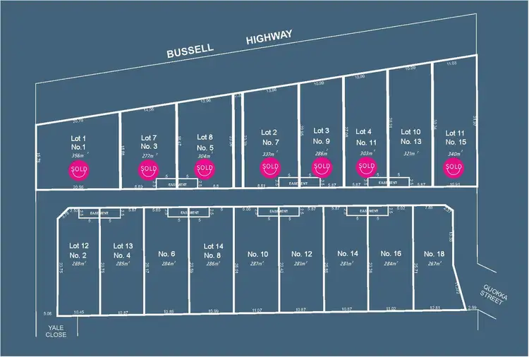 Second view of Homely land listing, Proposed/& Titled Lots Quoll Way, Abbey WA 6280