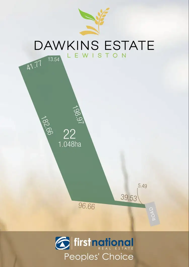 Lot 22 Porter Court, Lewiston SA 5501