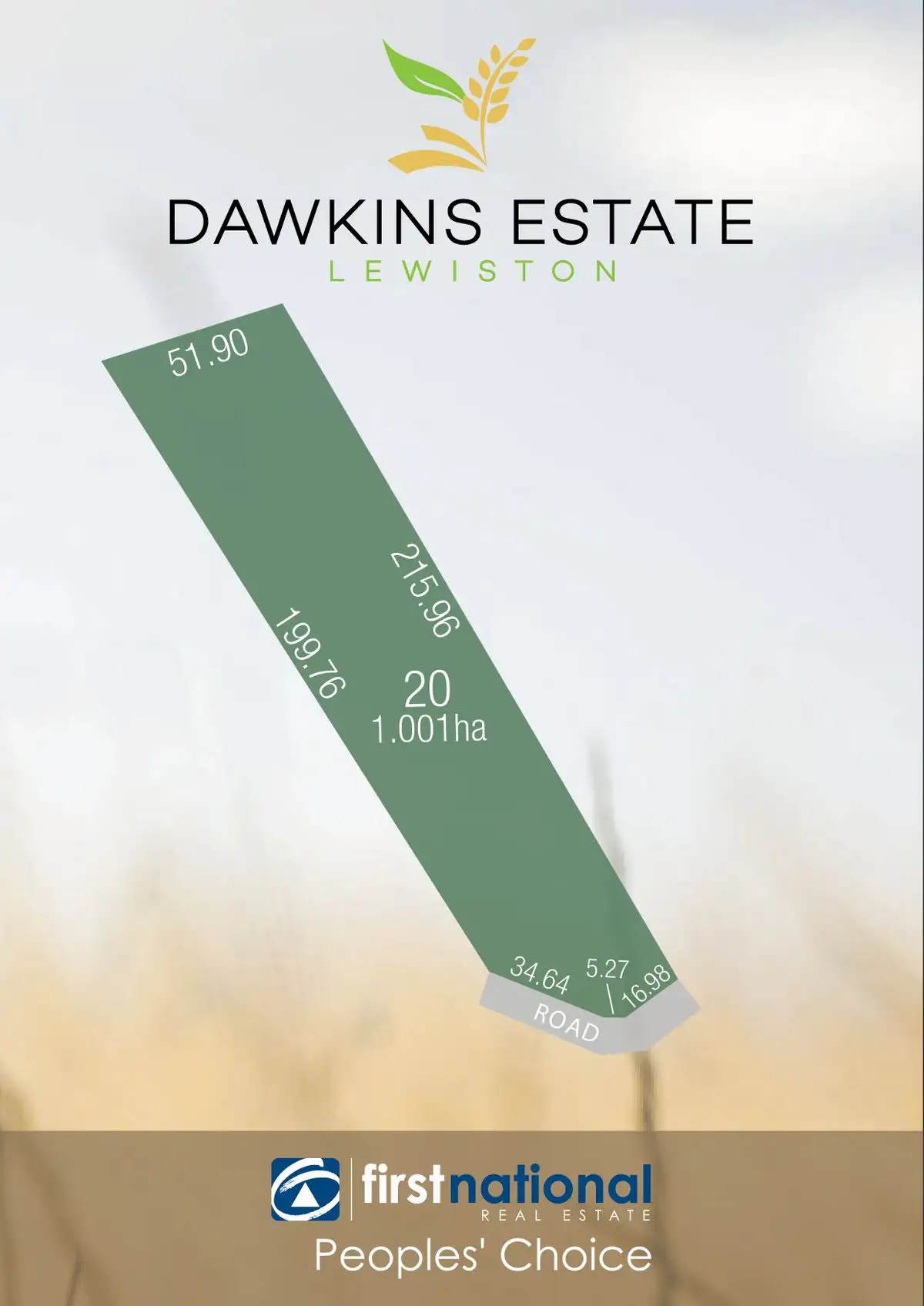 Main view of Homely land listing, Lot 20 Porter Court, Lewiston SA 5501