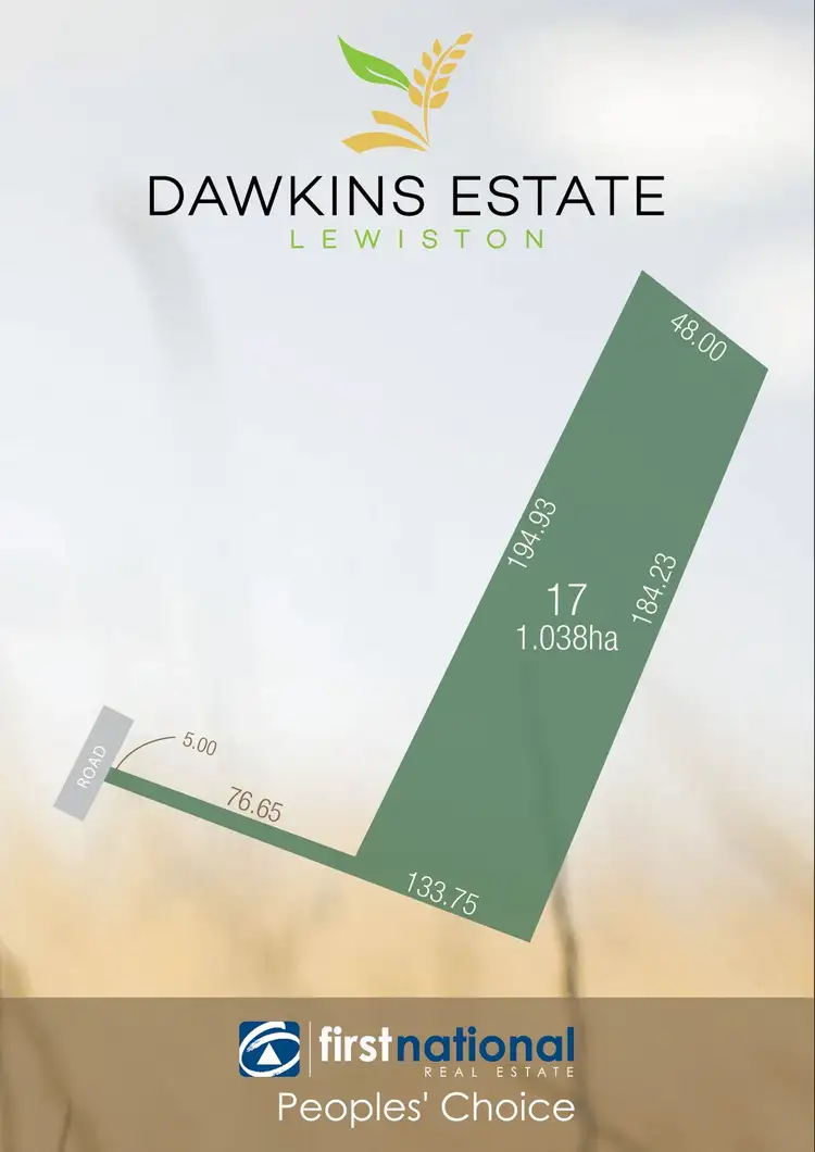 Second view of Homely land listing, Lot 17 Porter Court, Lewiston SA 5501