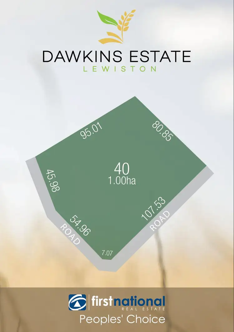 Main view of Homely land listing, Lot 40 Porter Court, Lewiston SA 5501